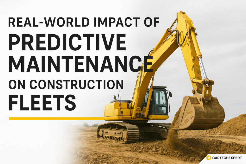 Real-World Impact of Predictive Maintenance on Construction Fleets