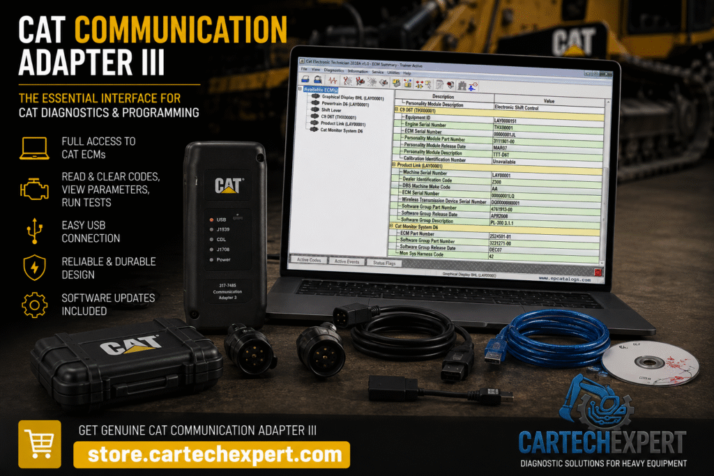 CAT COMMUNICATION ADAPTER III