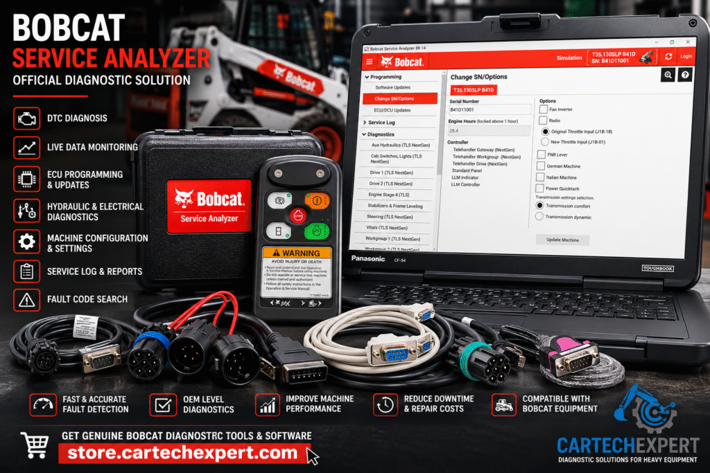 BOBCAT SERVICE ANALYSER