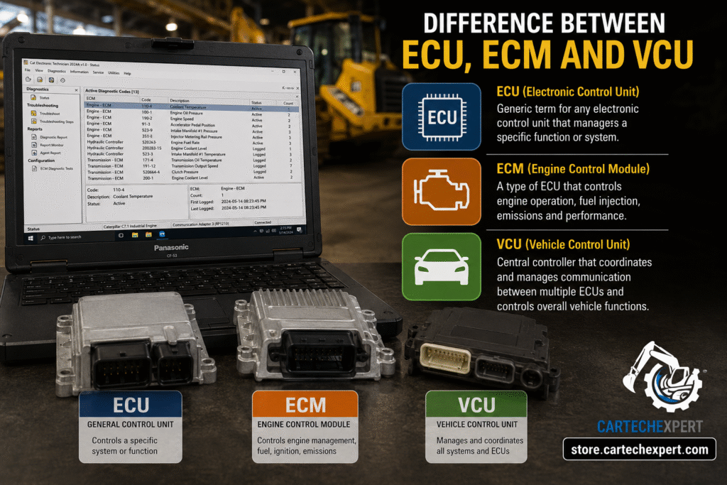 ecu ecm vcu