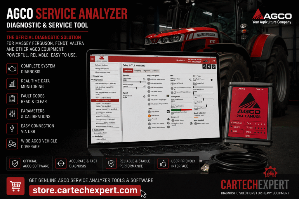 AGCO SERVICE ANALYZER